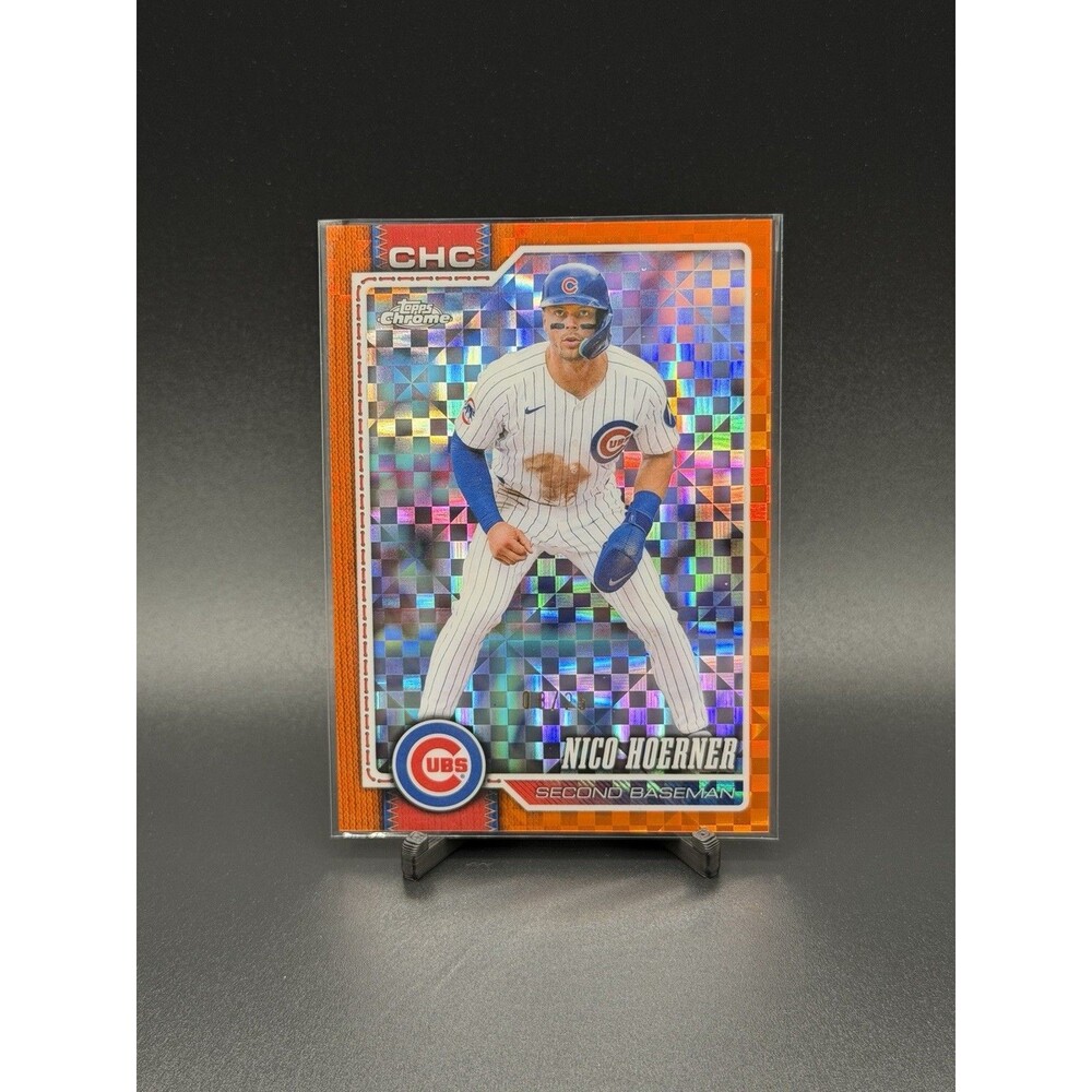 2026 Topps Chrome Nico Hoerner Orange /25